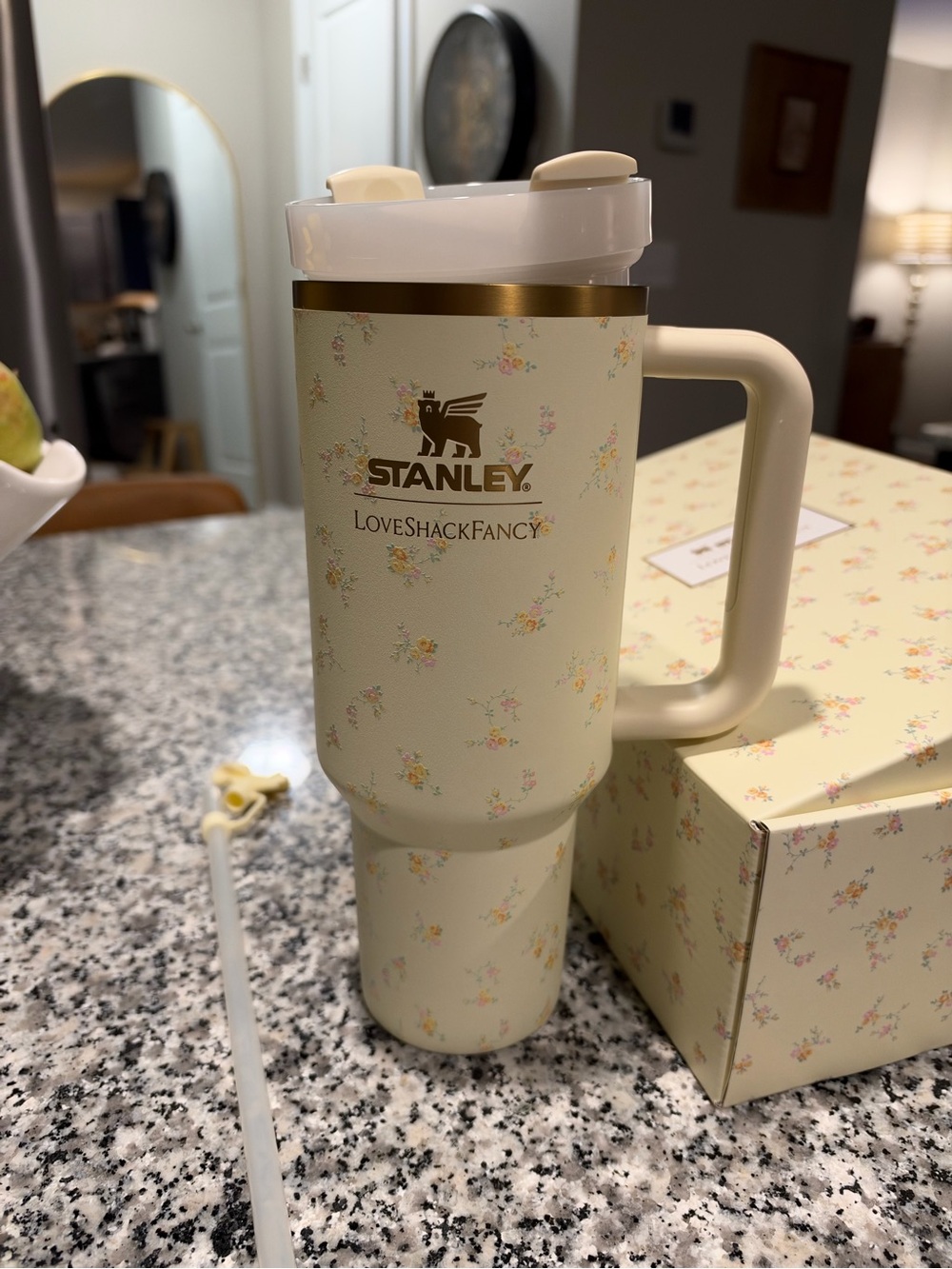Stanley Love Shack Fancy Floral Travel Tumbler